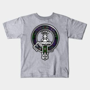 Clan Cameron Erracht Tartan Crest Kids T-Shirt